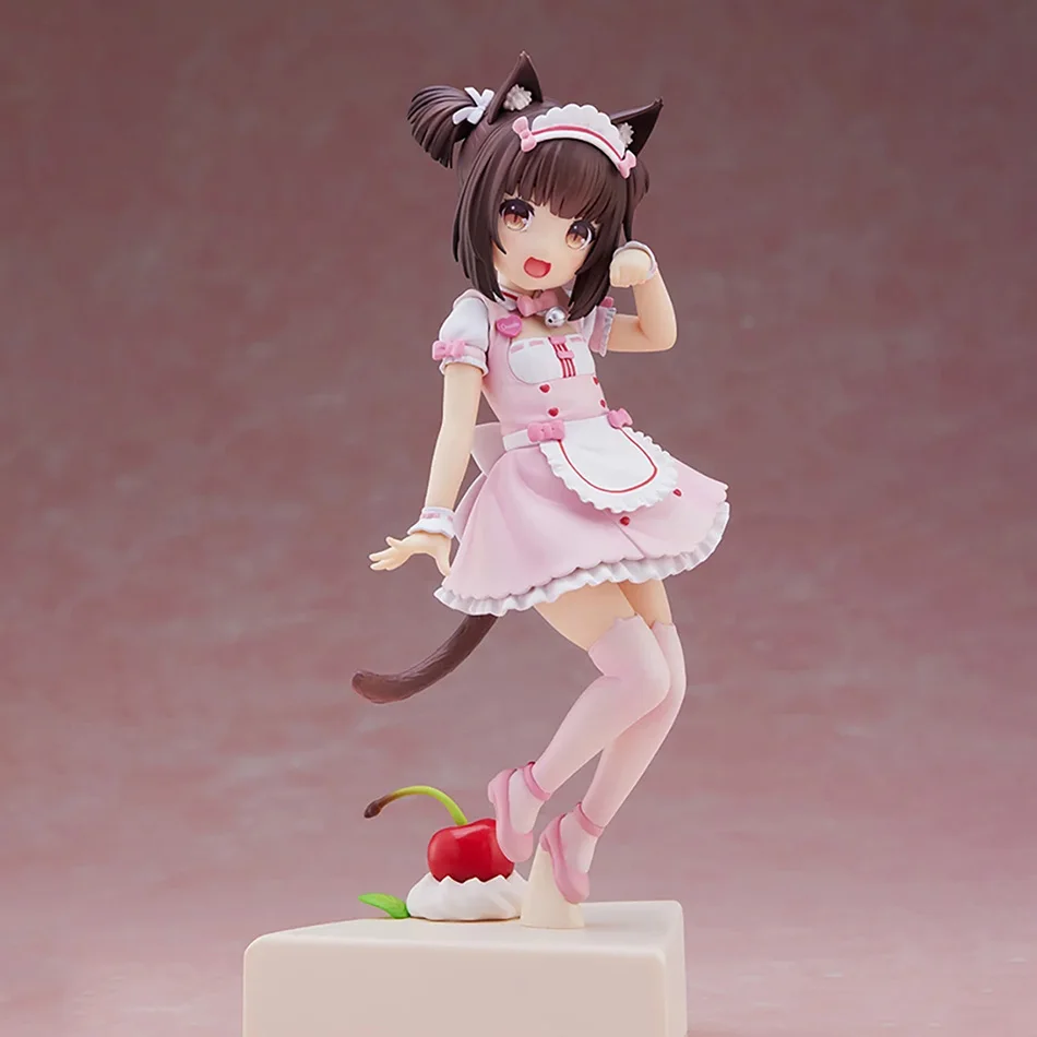 18CM Anime NEKOPARA Figure chocola And vanilla Cute Stand Animation Model Toys Gifts Collection Decoration Ornaments PVC