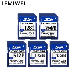 LEMIWEI scheda di memoria ad alta velocità classe 10 UHS-I scheda SD 128MB 256MB 512MB 1GB 2GB 100% scheda fotocamera professionale con capacità reale