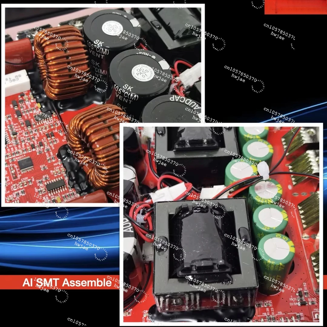 Auto Subwoofer Amplifier Full Range 5000W Class D Peak 10000W SPL Strong Bass Monoblock Auto Amplifier