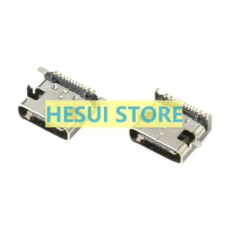 All copper Type-C3.1 socket 16P front insert rear SMD/ front SMD rear insert plug with post base data interface