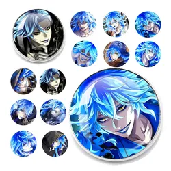 Twist Wonderland Game Cartoon Idia Character Collectin Metal Badge Handmade Glass Brooch Cartoon Lapel Pin Clothe Gift Jewelry