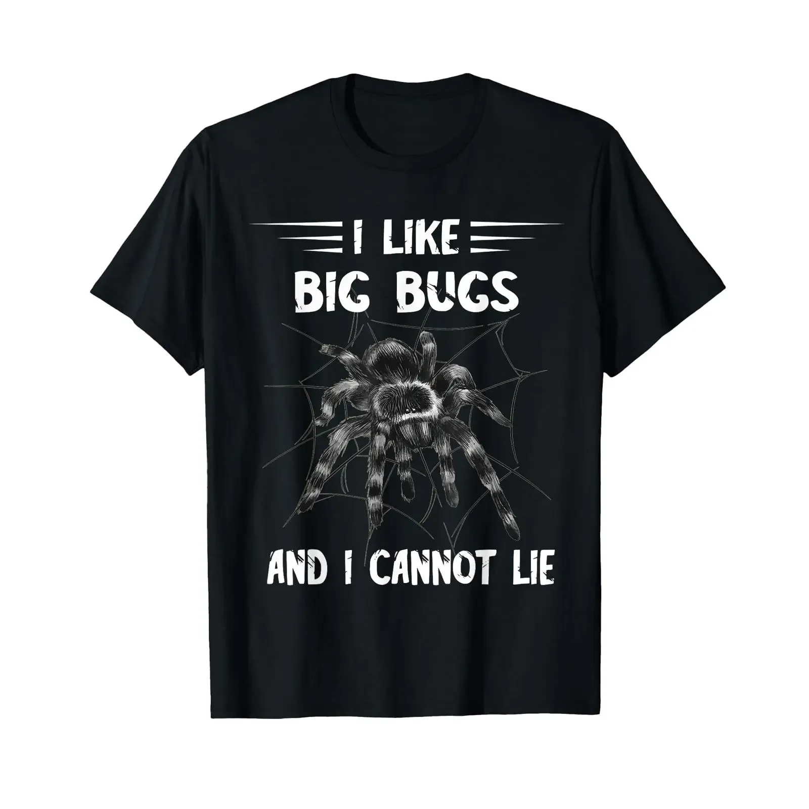 Tarantula Arthropod Spider Phobia Big Bugs T Shirt vintage Washed Soft fashion Breathable Stretched Top For Everyday Wear