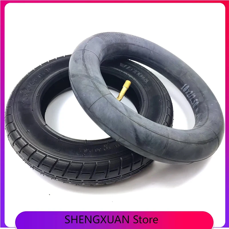 10x2 (54-152) Tire  Inner Tube Outer Tyre 10 Inch Wheel  for Electric Scooter Children's Bicycle Baby Carriage Parts