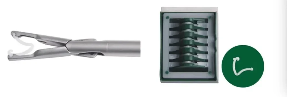 

certification Disposable Medium Large Laparoscopic Hemolok Polymer Clips