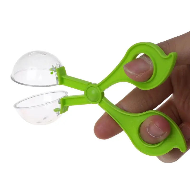 Plastic Insect Catcher Scissors Tongs Tweezers For Kids Children Toy Handy