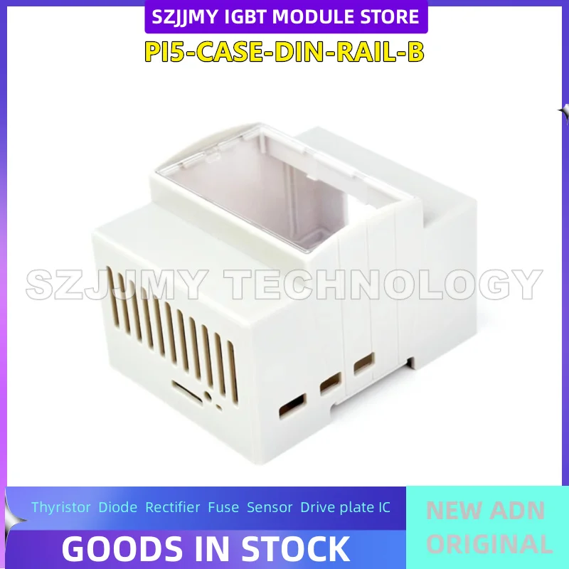 Raspberry Pi 5th generation dedicated case, large space protective case with built-in expansion board made of ABS material