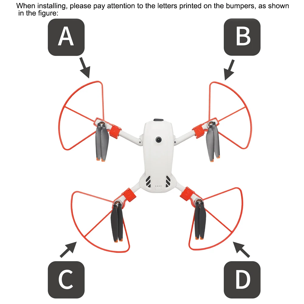 

Propeller Guard for DJI LITO 1 LITO X1 Ultra Light Crash Protection Bumper Full View Landing Safe Accessory