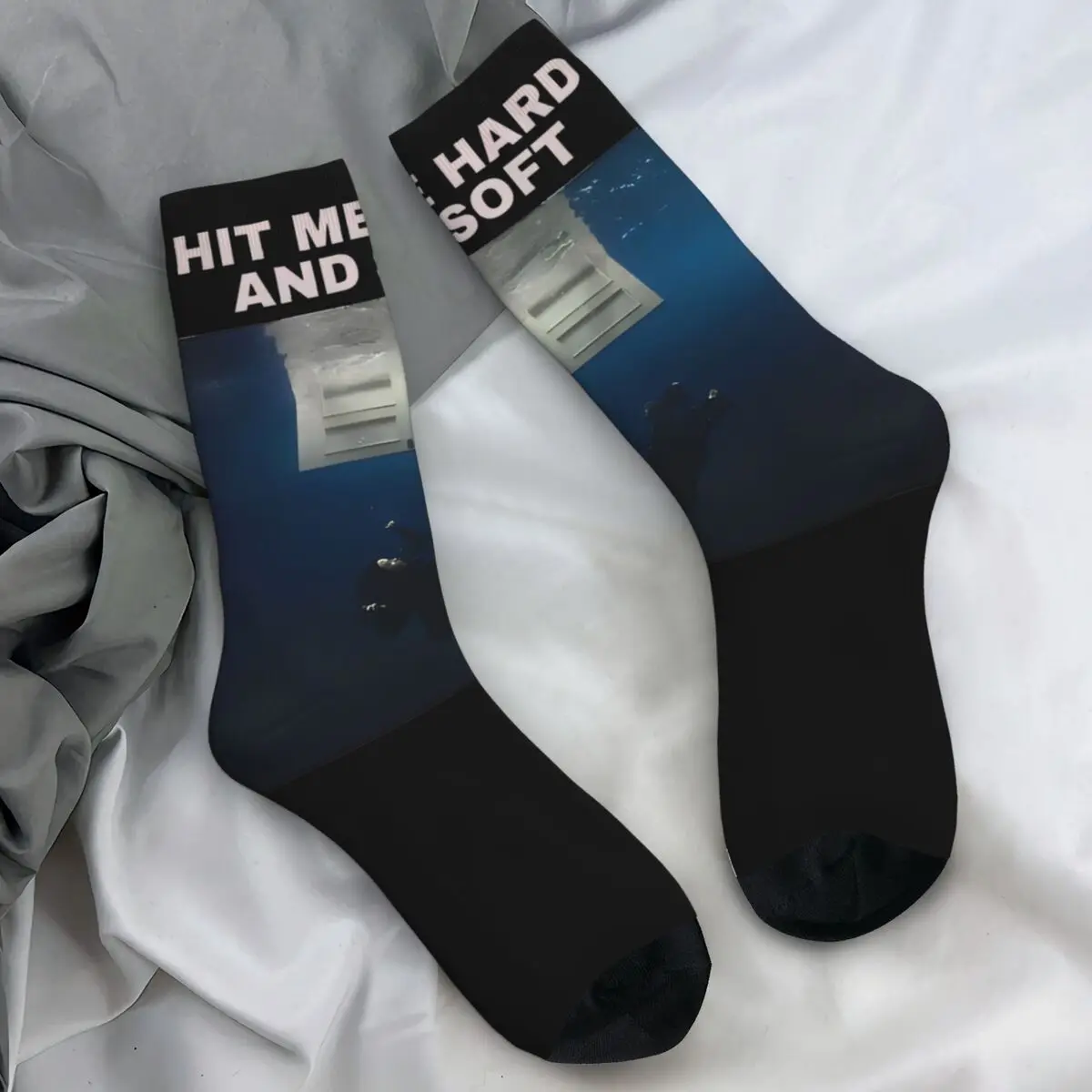 Stylish Unisex Socks 2024 Hit Me Hard And Soft Tour Billie Merchandise Comfortable Breathable Sock