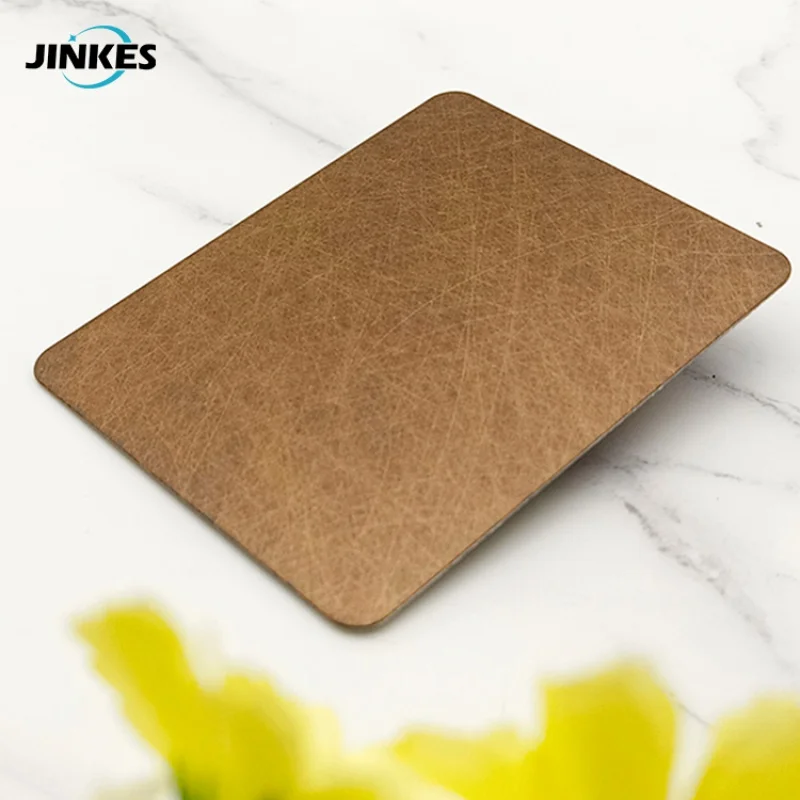 Custom. factory price 304 antique bronze color stainless steel sheet decorative stainless steel sheet plate