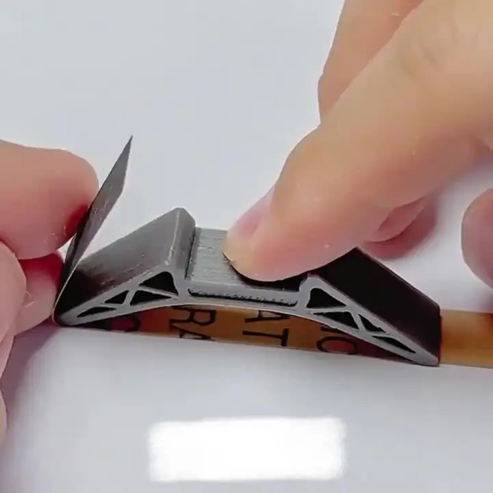 1pc Trapezoidal Polyhedral Precision Bending Sanding Tool,Multifunctional Arc-Shaped Grinder,Durable Resin Polishing Decoration
