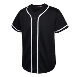 Blank baseball jerseys Button down custom baseball jersey men women kid outfit sports shirt baseball uniform