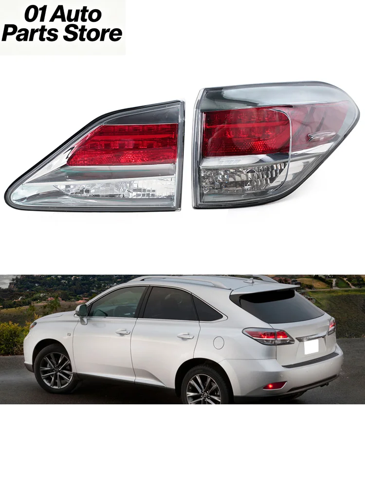 For Lexus RX350 2013 2014 2015 Car Rear Tail Light Signal Stop Warning Reflector Driving Lamp Taillamp Assembly Car Accessories