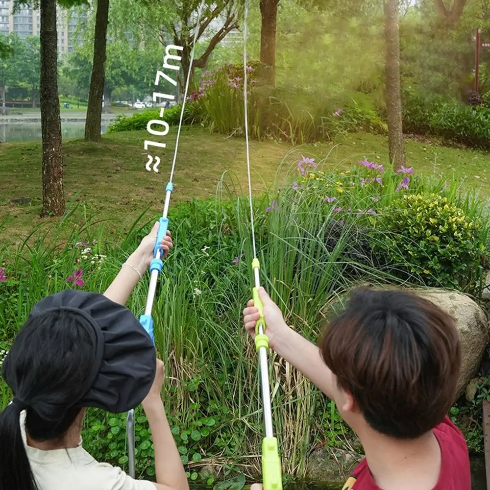 New Summer Water Spray Tool Pull Type High-pressure Water Play Toys Long Range Water Splashing Pulling For Water Fights