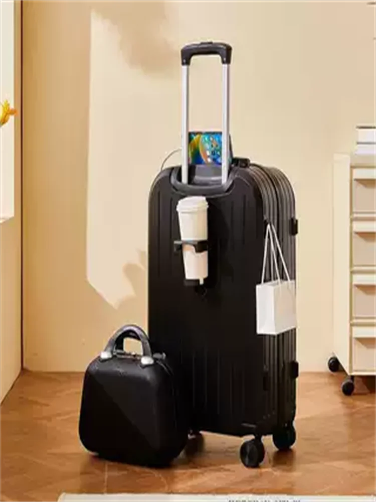 Ultra-Light 20-Inch Lage Carry-On Plane No Che-In Password Travel Suitcase with Pull Rod Bag Universal Casual ABS+PC Mat...