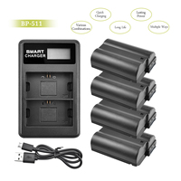 2800mAh EN-EL15 ENEL15 EN EL15 Camera Battery and charger For Nikon DSLR D600 D610 D800 D800E D810 D850 D780 D7000 D7100 D7200