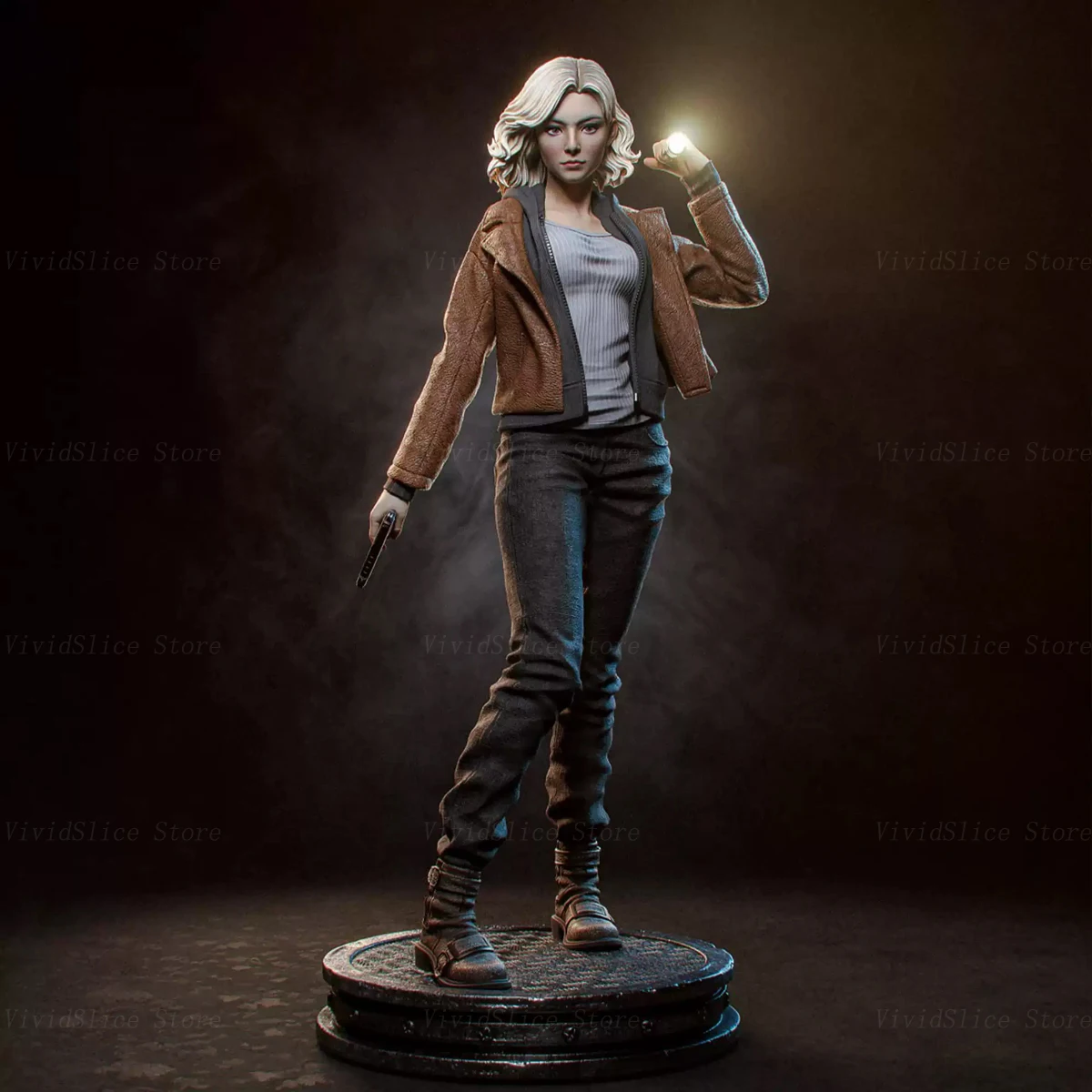 

1/18 1/24 Grace 3D-модель из смолы для 3D-печати, неокрашенный высокодетализированный миниатюрный набор для сборки (Garage Kit)