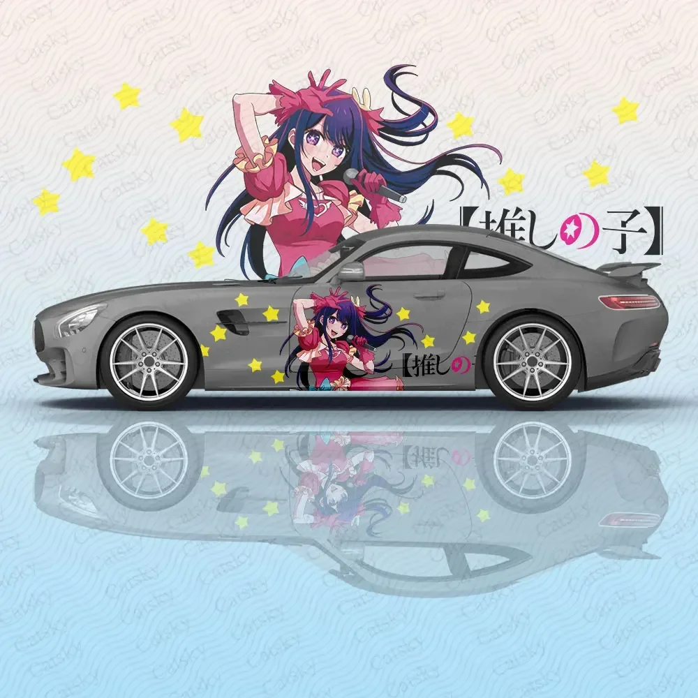 

Hoshino Ai Anime Girl Car Body Sticker Anime Itasha Vinyl Car Side Decal Sticker Car Decor Sticker Cars Protective Film