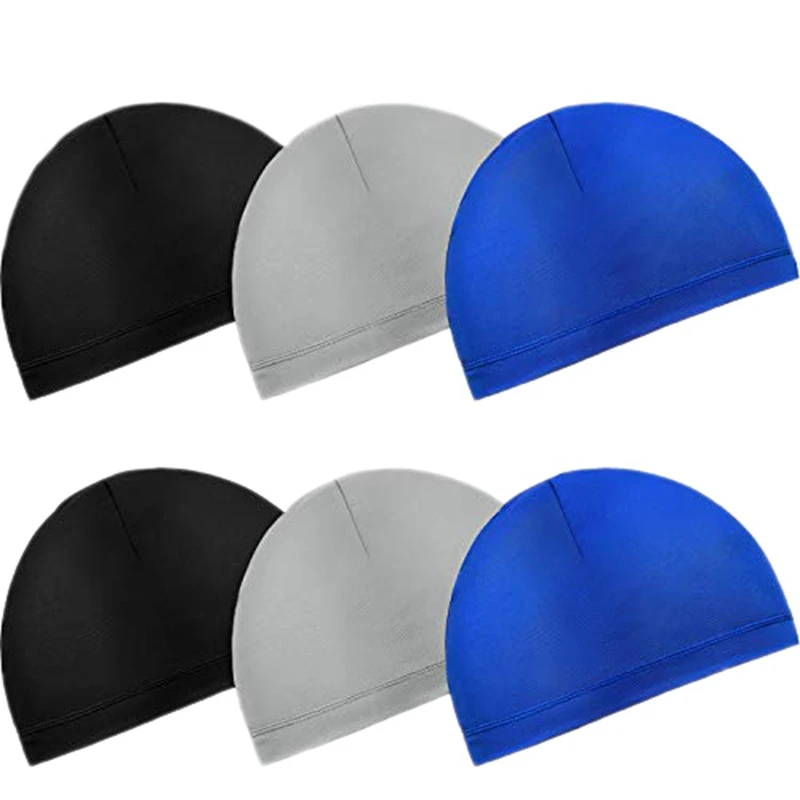 

6PCS Helmet Liner For Men Women Motorcycle Helmet Hard Hats Liner Sports Running Wicking Caps