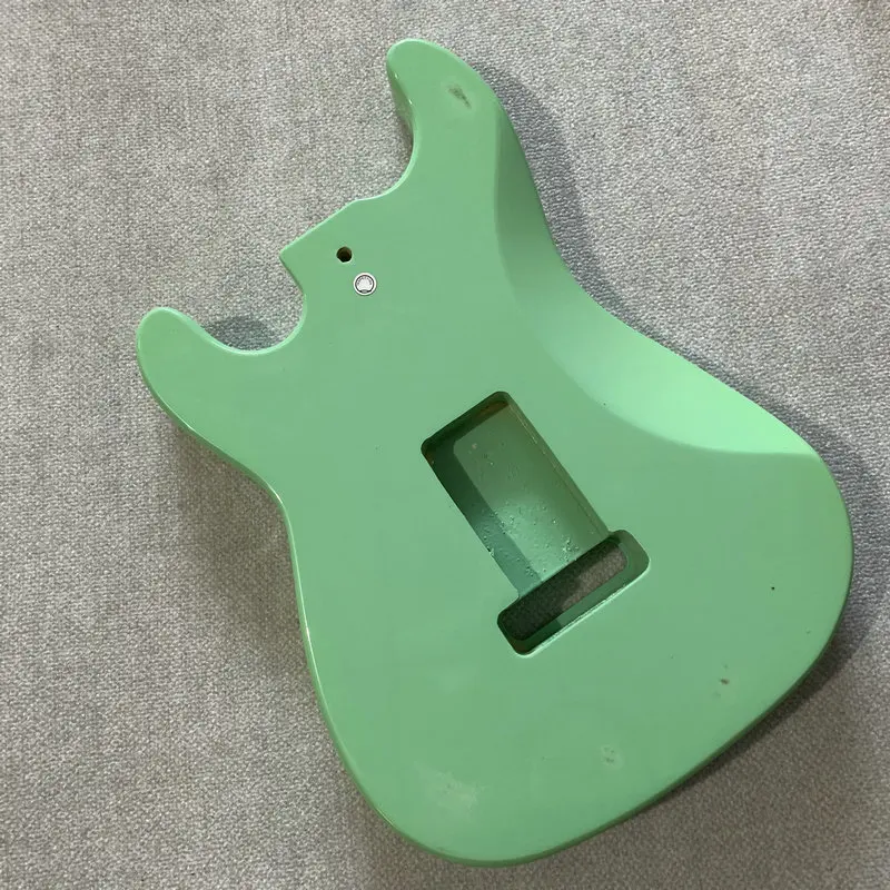 MINI Size ST Electric Guitar Body Surf Green Color Free Style Pickups Tremolo Style  DIY Guitar Parts Replace Accessories GB178