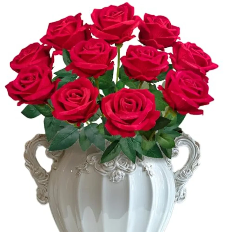 10 Pcs Velvet Fake …