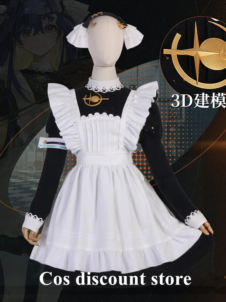 Fashion Voyager Cosplay  Clothe Game Reverse 1999 Lovely Maid Outfit Cos Costume Women Girl Halloween Comic-con Party Dress Suit