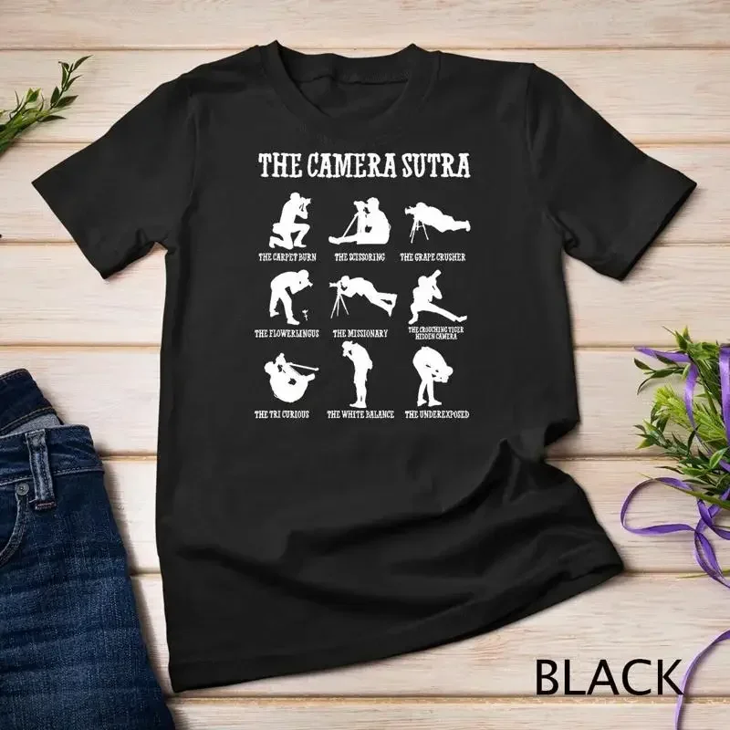 The Camera Sutra Photo Photographer Photography Gift T Shirt Unisex T shirt