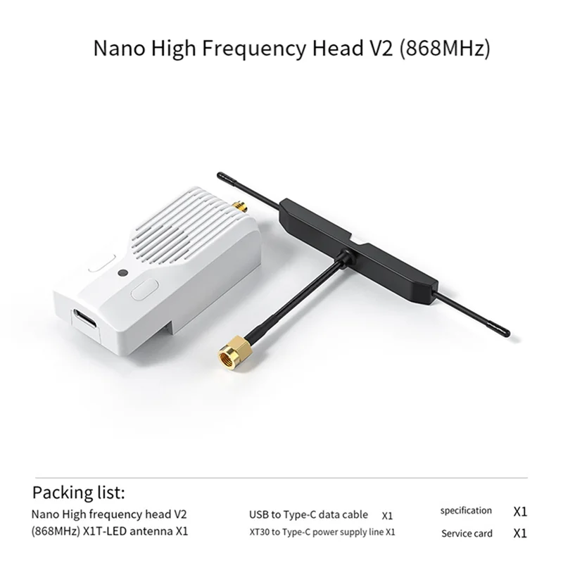 Модуль TX V2 Модуль Nano TX V2 Модуль для BETAFPV ELRS 2 Вт для FPV T-LED Антенна Гоночный Дрон Квадрокоптер 868 МГц