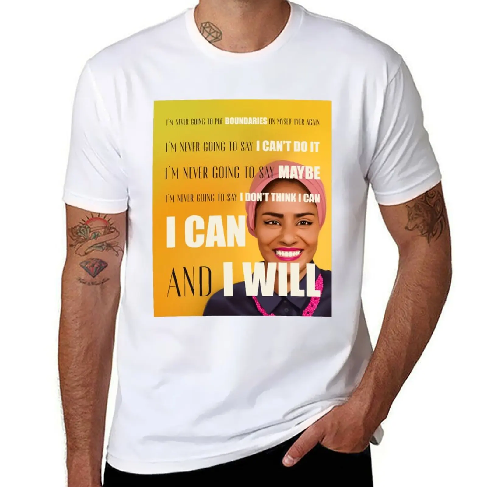 

Nadiya Hussain  T-Shirt man t shirts for men cotton tshirt 100% T-Shirt