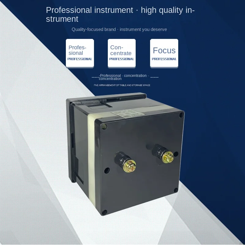 Customized 6c2 1200V/4-20mA Analog Voltmeter 80 * 80mm Pointer Inverter Instrument 76 * 76mm