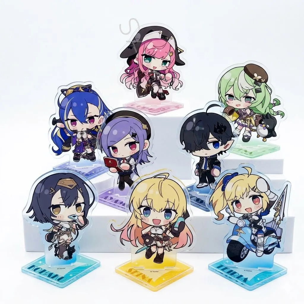 Core Keeper Seina Teiria Kohaku 10cm Acrylic Stand Figure Desk Decor Model Plate Cute Chibi Anime Charm Keychain Collection
