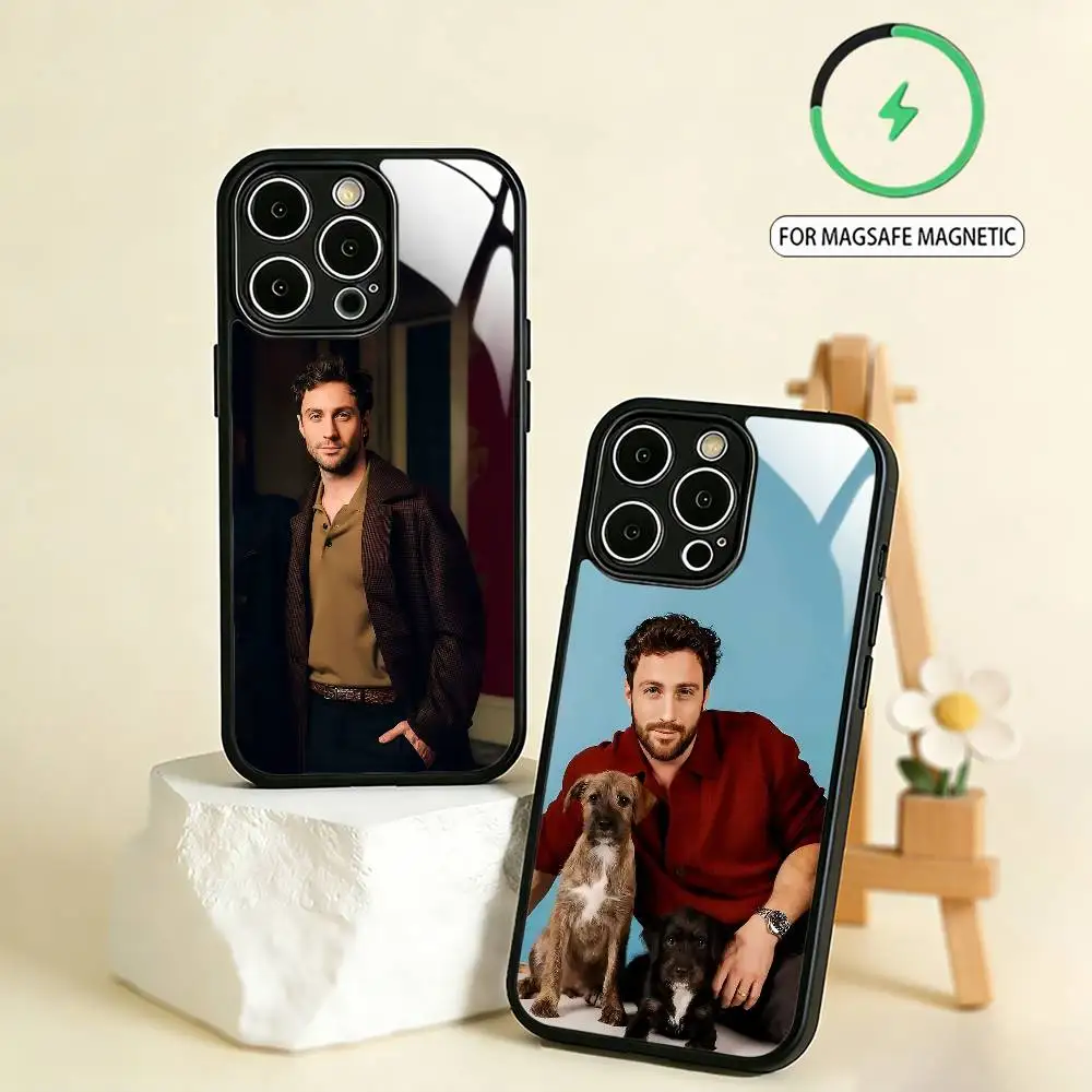 

Cool A-Aaron Taylor-Johnson Phone Case For iPhone17,16,15,14,13,12,11 Plus,Pro Max Magnetic For Magsafe Wireless Charging