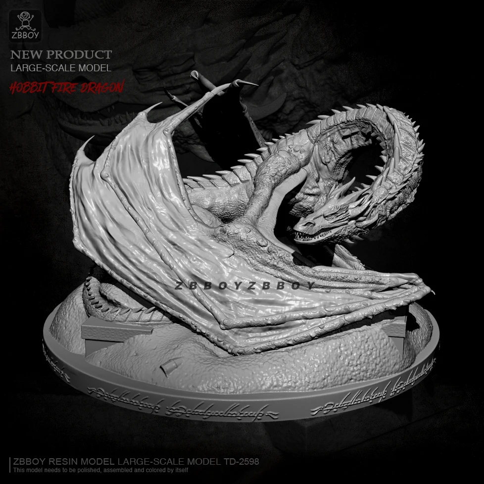 140mm Resin model kits figure colorless and self-assembled TD-2598