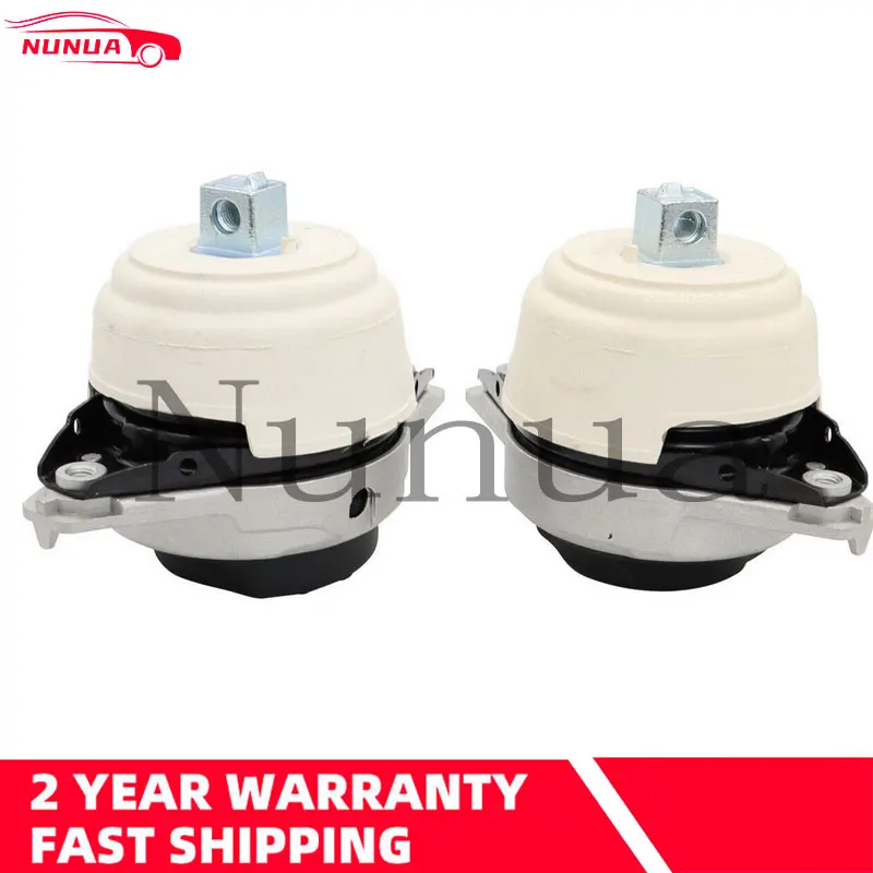 2PCS Left /Right Engine Motor Mount Bracket Support Bearing OEM 1662406017 1662406117 For Mercedes-Benz GL450 ML500 ML550 GLE500