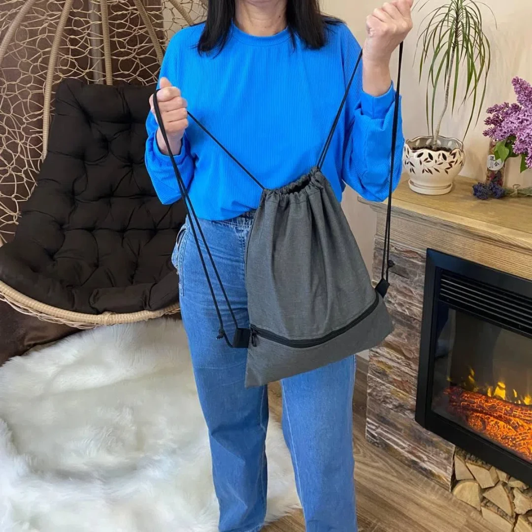 

Легкий рюкзак на шнурке — складная сумка для хранения для уличной и повседневной носки