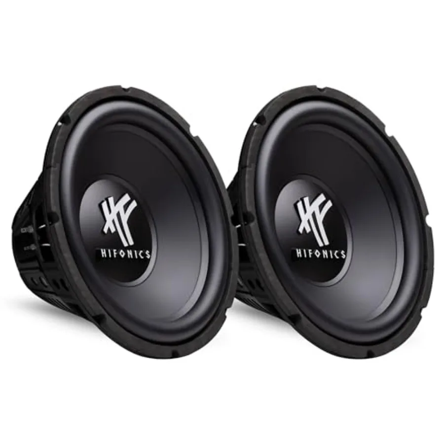 

Car powersports subwoofers, 12 inch, polypropylene cone, black, 800W max/ 400W RMS power handling
