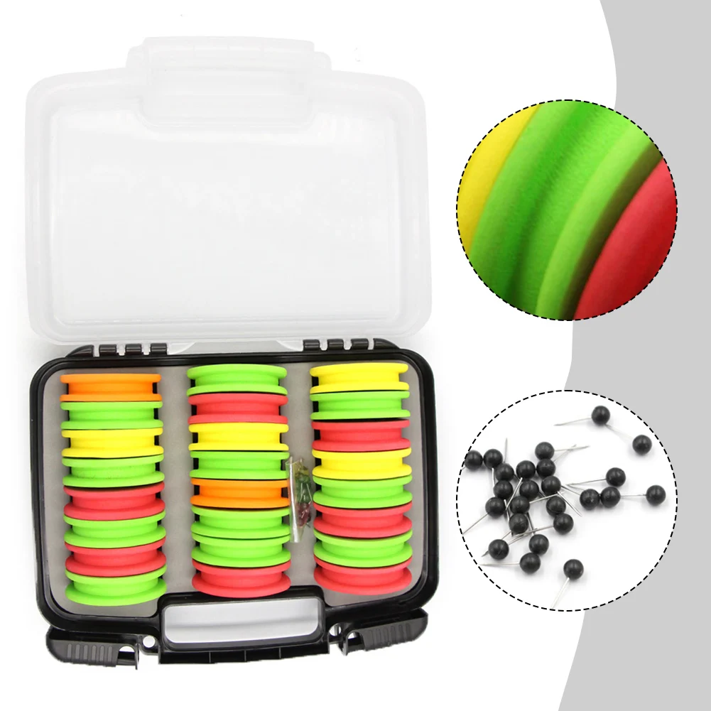 24pcs EVA Foam Spools With Fishing Tackle Box Fishing Line Winder Hook Board Fishing Line Storage Holder Fishing Accessories - Image 6