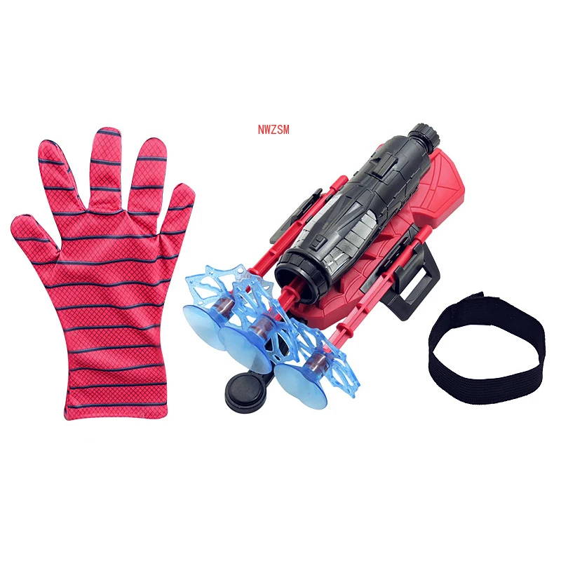 Marvel – ensemble de jouets de poignet Spiderman Iron Man, lanceur de gants, catapulte, figurines de dessin animé, Cosplay, Super héros, jouets pour garçons, cadeau pour enfants