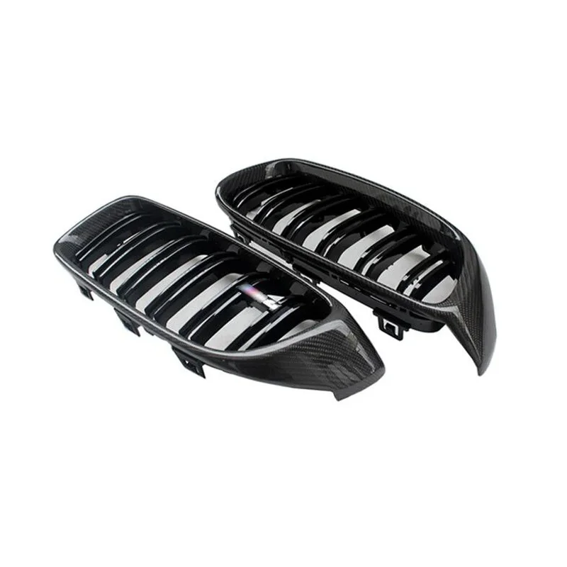 

New Carbon Fiber Front Bumper Grille Grid F32 F33 F36 F80 F82 F83 M3 M4 Includes Clips