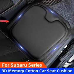 Leather Car Seat Cover For Subaru Forester Impreza STI WRX XV Crosstrek Legacy Outback Breathable Non-slip Car Seat Cushion Pad