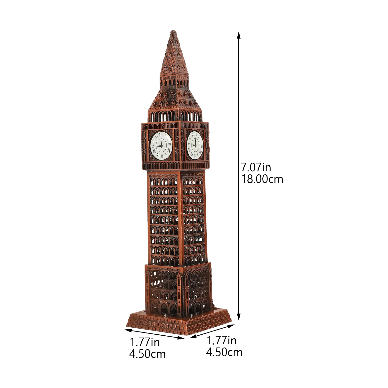 Big Ben Model Anglia Big Ben Model budynku Ozdoba Londyn Punkt orientacyjny Model architektury do przedpokoju Dekoracja pokoju stołowego Rzemiosło