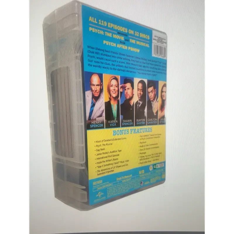 New Psych Complete DVD Set 32 Discs 11 Collections