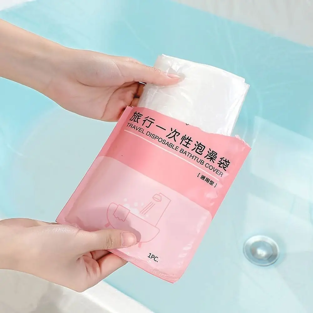 Bathing Bag Disposable Bathtub Cover Bath Bucket Film Liner Isolation Of Bacteria Bathtub Diaphragm Clean Waterproof