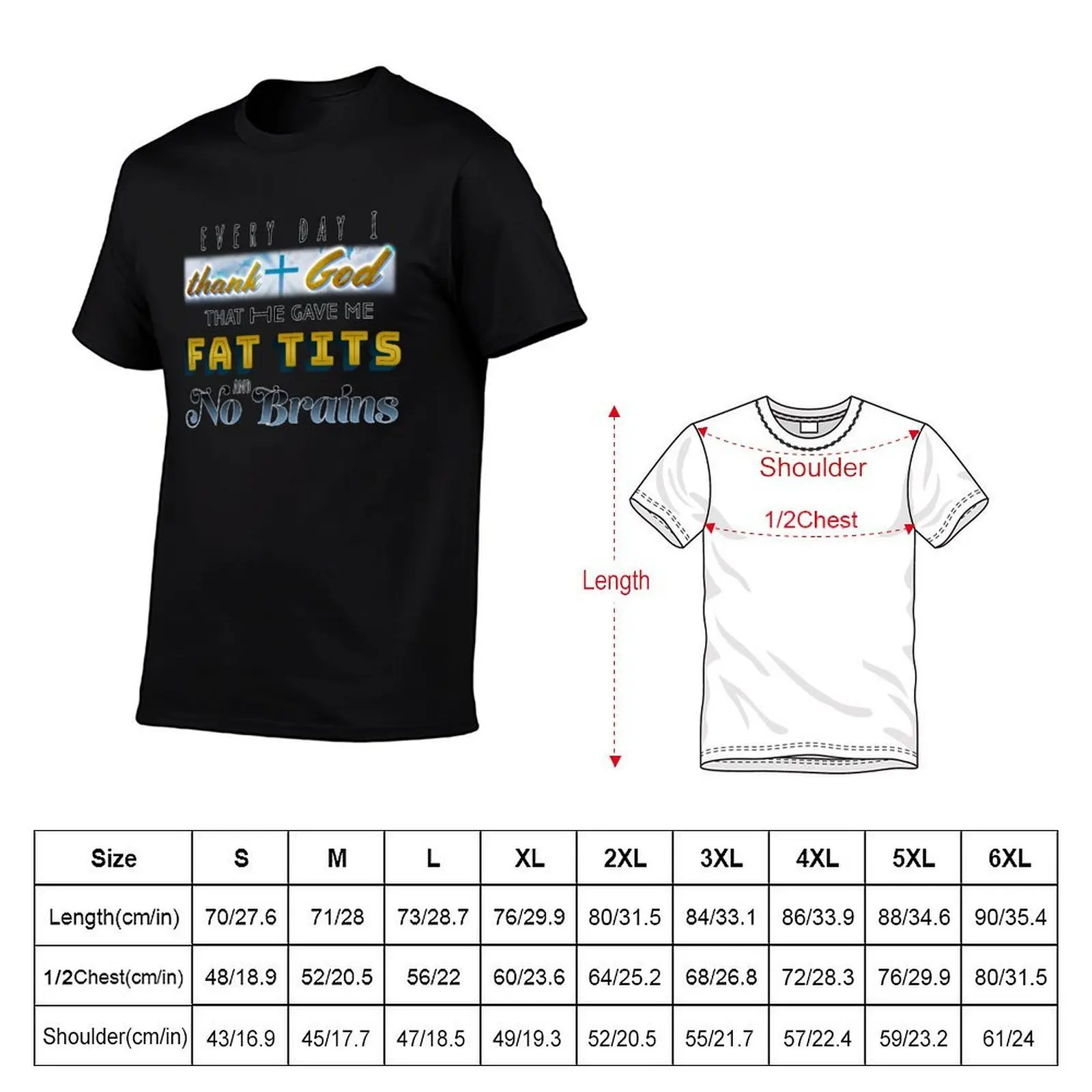 Daily Prayers: Chesty Edition T-Shirt blue archive gifts for boyfriend t shirt men 100℅ cotton