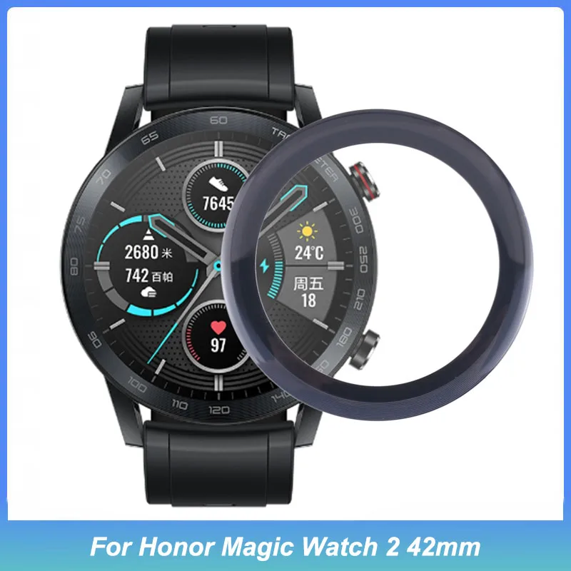 Front Screen Glass Cover for Honor Magic Watch 2 42mm Repair Replacement Part for Watch2