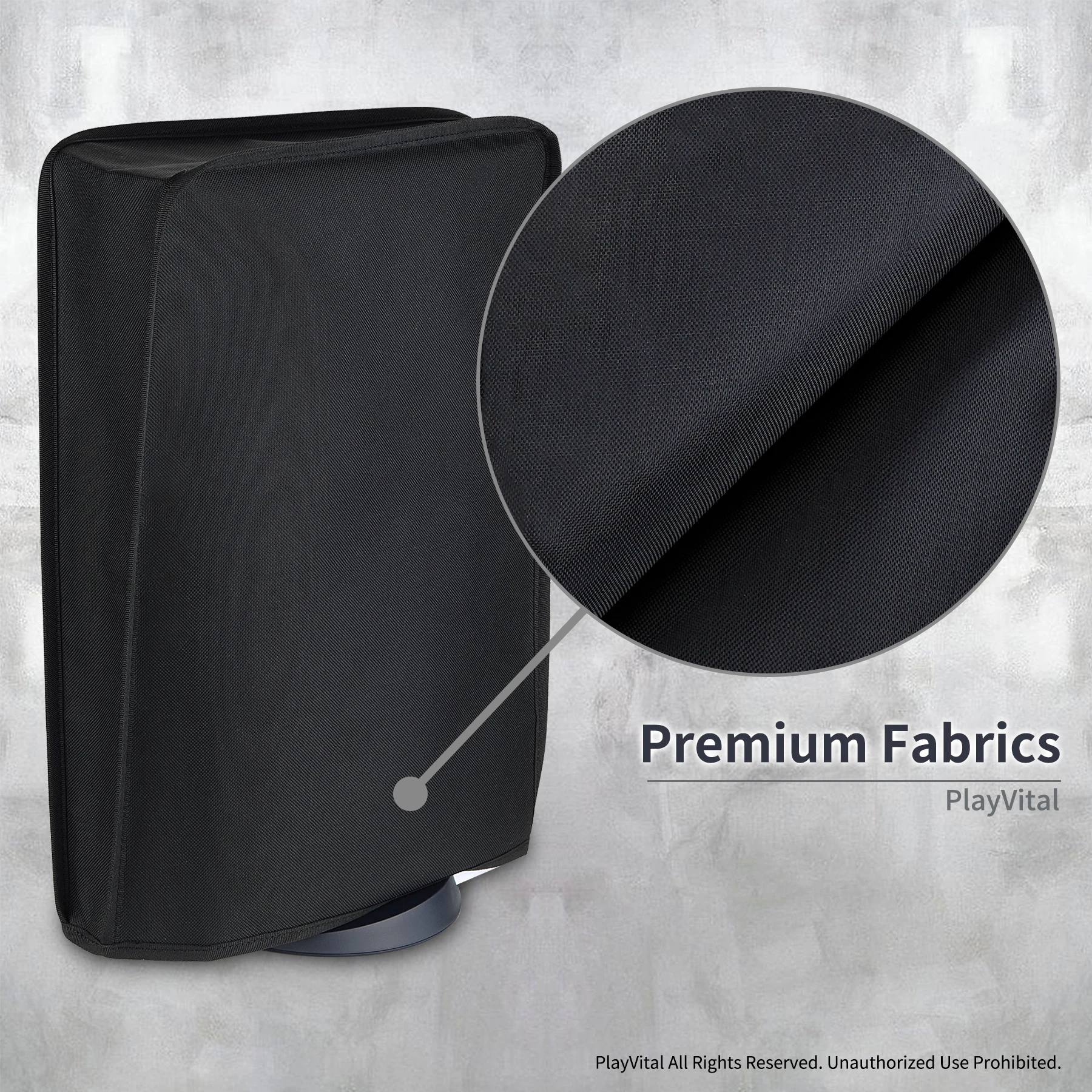 PlayVital Cubierta antipolvo suave Protector antipolvo Cubierta impermeable antiarañazos para consola ps5 Edición digital y edición de disco