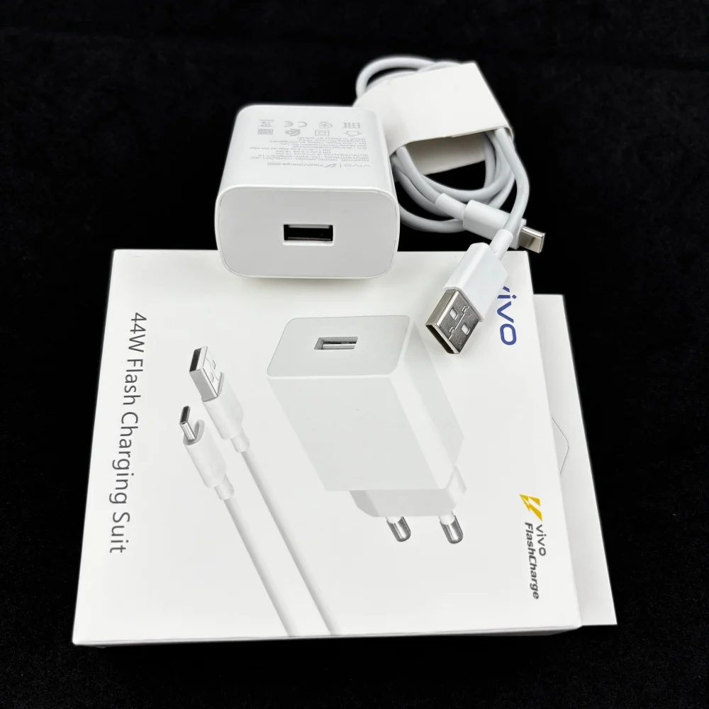 44W EU Flash Charger For Vivo iQOO Type C Cable Super Fast C