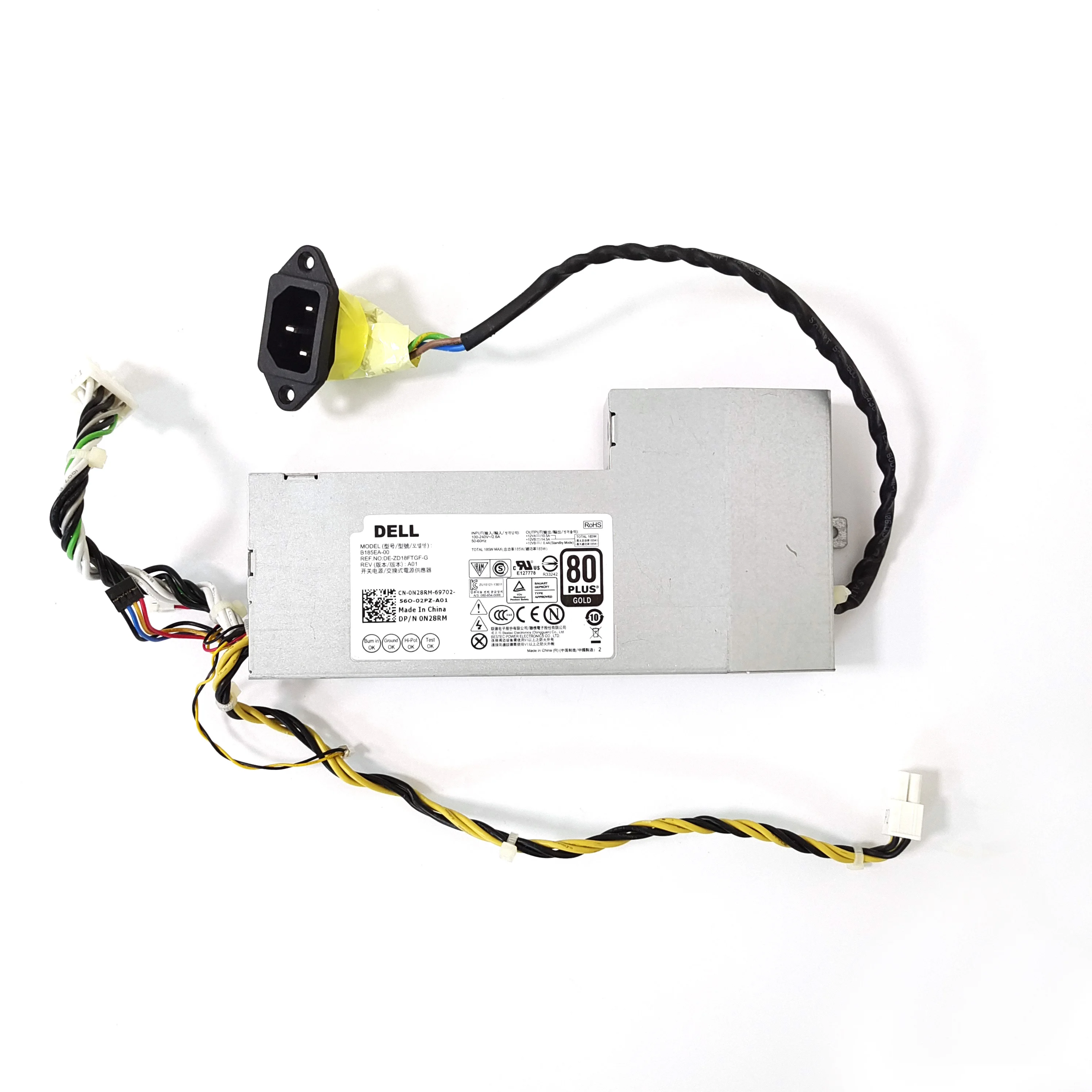 

For DELL OptiPlex 3030 3048 180w Power Supply 0R50PV 02Y4D5 2Y4D5 HU180EA-00 DPS-180AB -14 A AC180EA-00 D180EA-00 HKF1802-3D