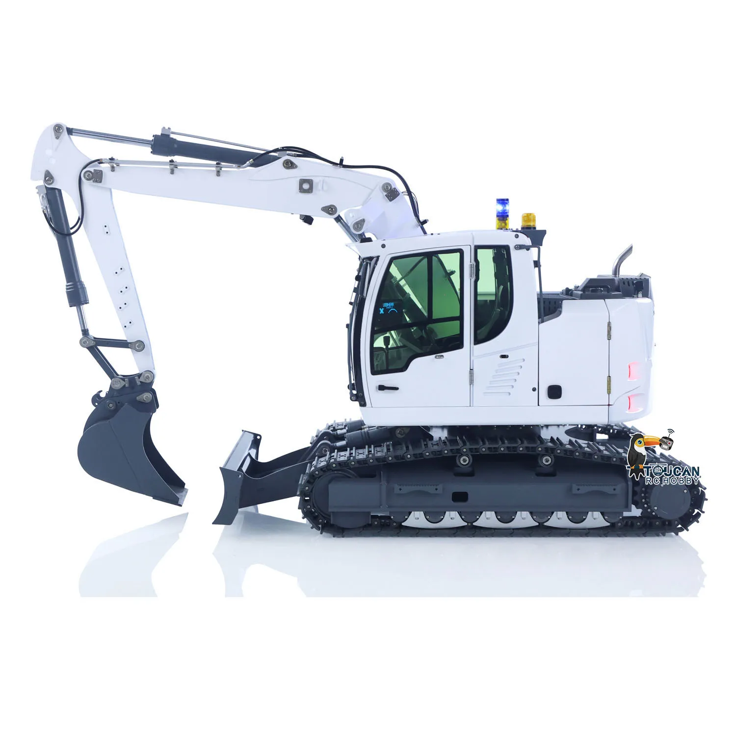 1/14 LR914 RC 유압 굴삭기 원격 제어 디거 5채널 밸브 브러시리스 드라이브 모터 라이트 플라이스카이 ST8 라디오 RTR 충전기