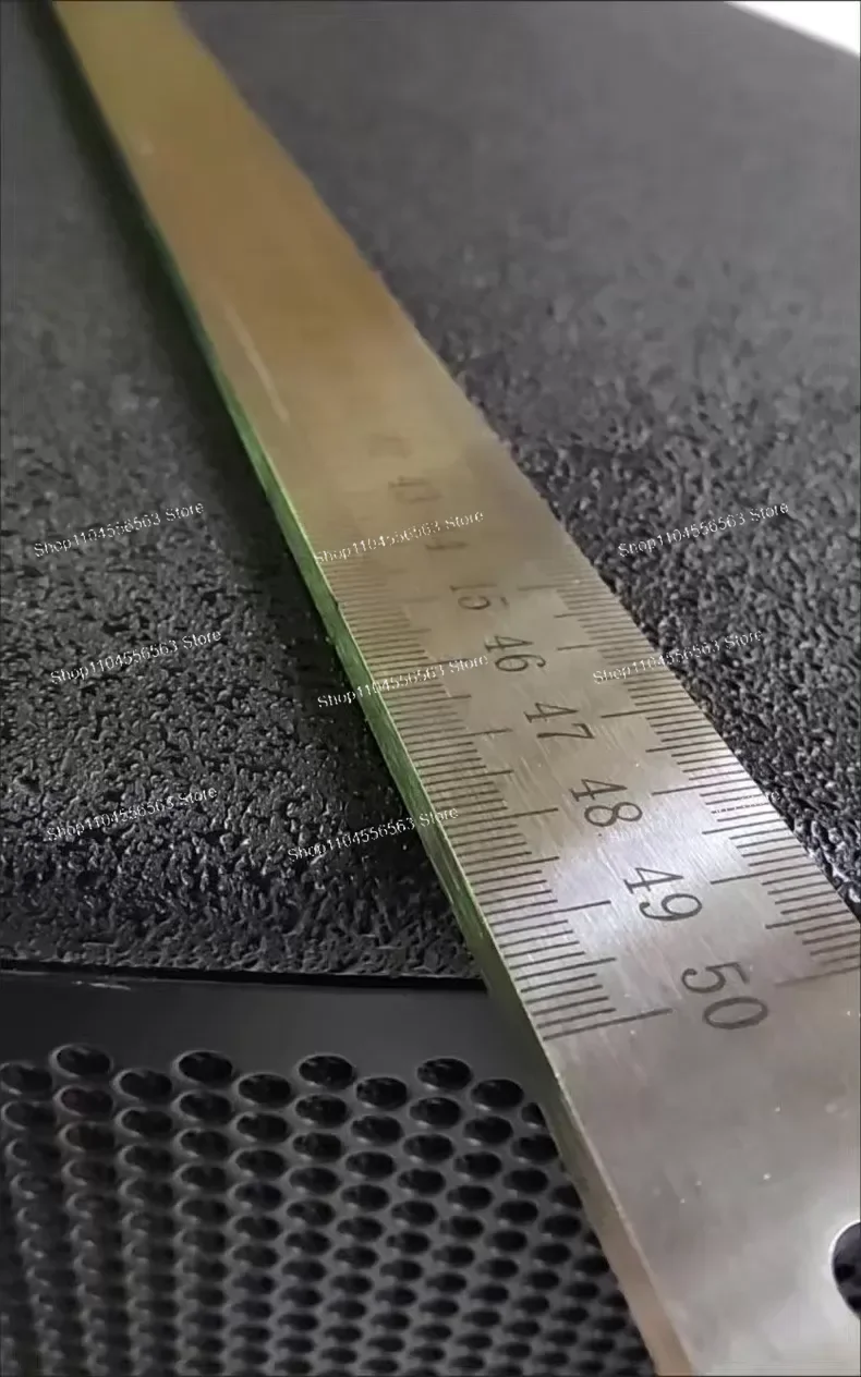5mm Thick Forged Steel Ruler Self-Defense Tool – Quenched Hardened, with Wooden Handle & Leather Sheath (2.5mm / 5mm Options)