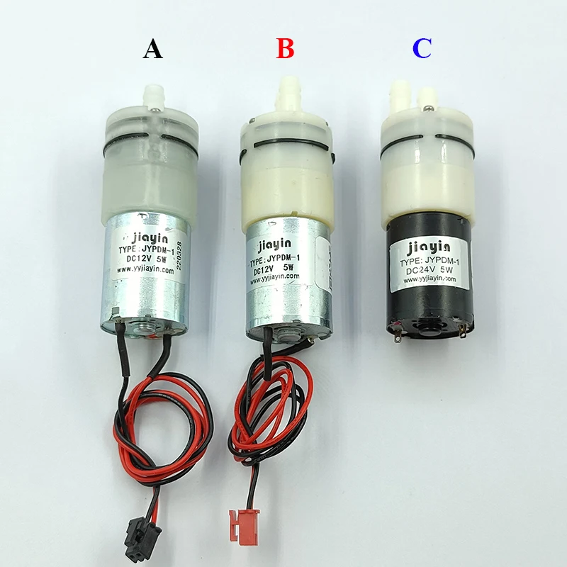 Jiayin JYPDM-1 Micro 370 Motor Mini Diaphragm Water Pump Self-priming Suction DC 12V 18V 24V for Pumping Applications
